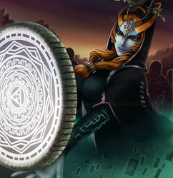 Midna in Battle