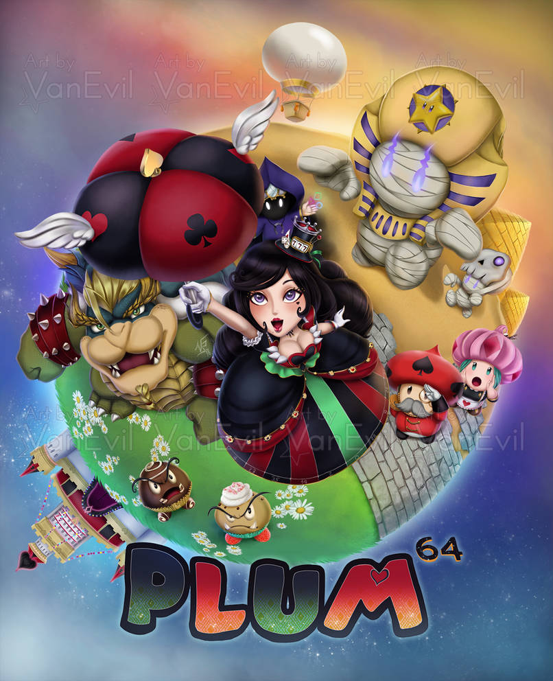 Plum 64 Poster