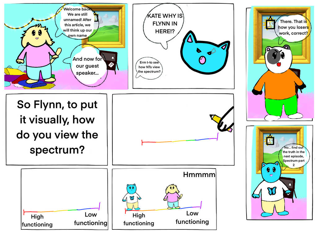 Autism Unmasked #3: Spectrum part one by dawnflowerthesearain on DeviantArt