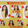 Wonyoung IZ*ONE Energetic Palette PNG PACK #88