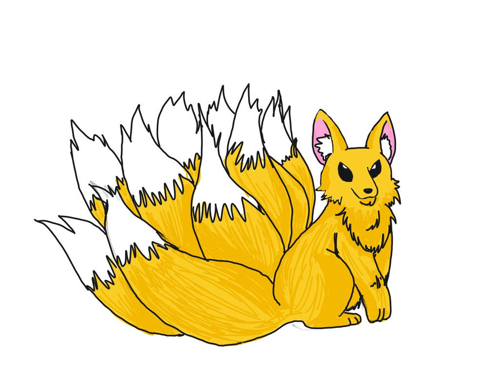 Digital Coloring Kitsune by NixieDayla on DeviantArt