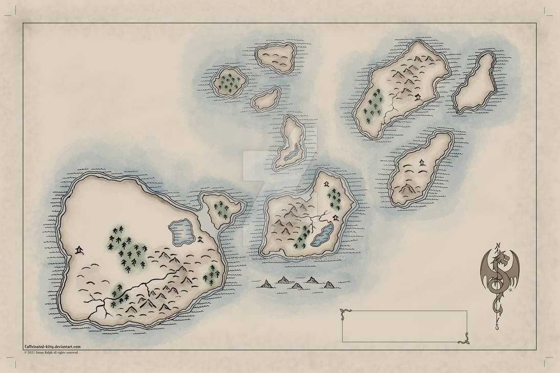 Region Map Design 3 color by Caffeinated-Kitty on DeviantArt