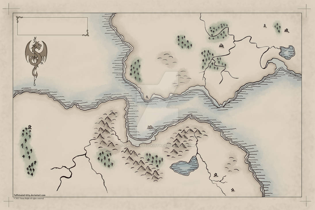 Region Map Design 11 color by Caffeinated-Kitty on DeviantArt