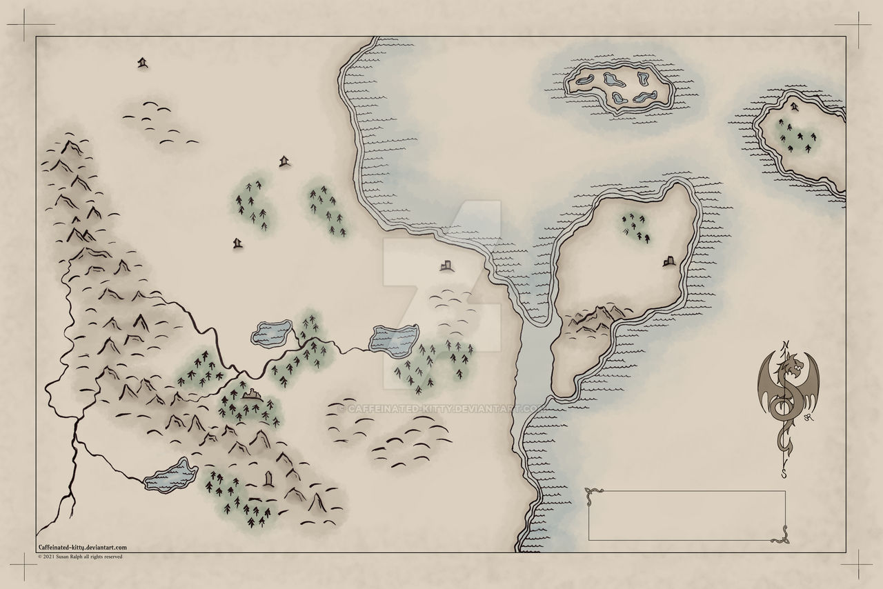 Region Map Design 12 color by Caffeinated-Kitty on DeviantArt