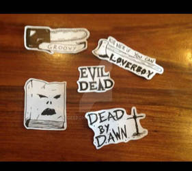 Evil Dead stickers 