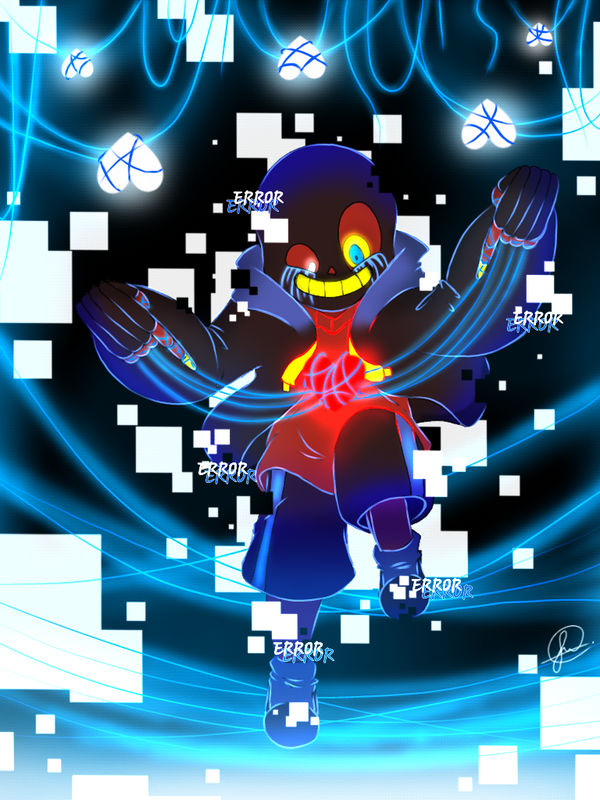 ErrorSans FanArt by Yin3359 on DeviantArt