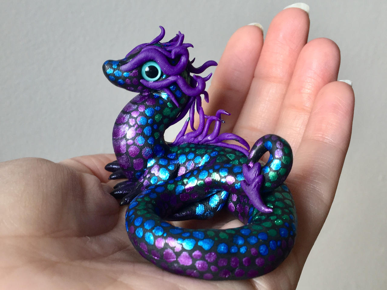 Polymer Clay Baby Dragon Sculpture Purple By Moonbrightminiatures On Deviantart Polymer Clay Baby Dragon Sculpture Purple By Moonbrightminiatures On Deviantart