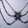 Purple Chainmaille Necklace