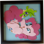Pinkie Pie with Gummy Shadow Box