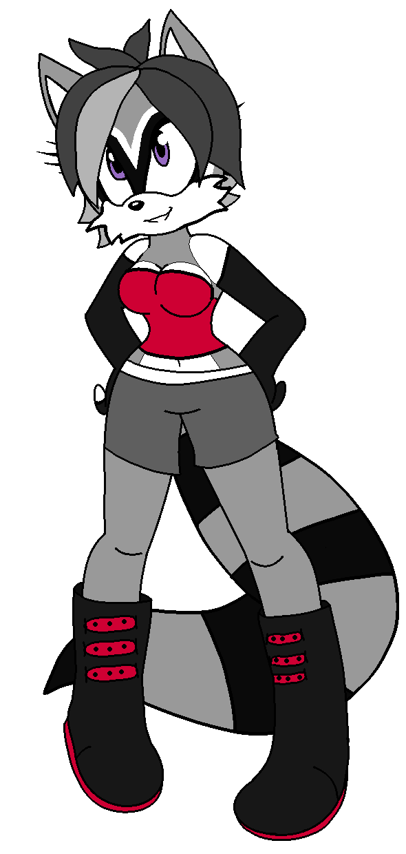 Bandit the Raccoon by ImBorednStuff on DeviantArt