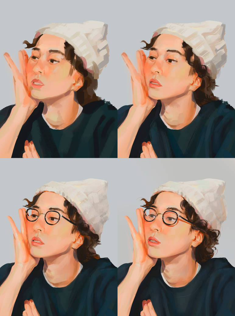 Process Update Portrait Portrait process #5 by darillev on DeviantArt