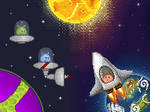 Humans vs Aliens collab by Phlum