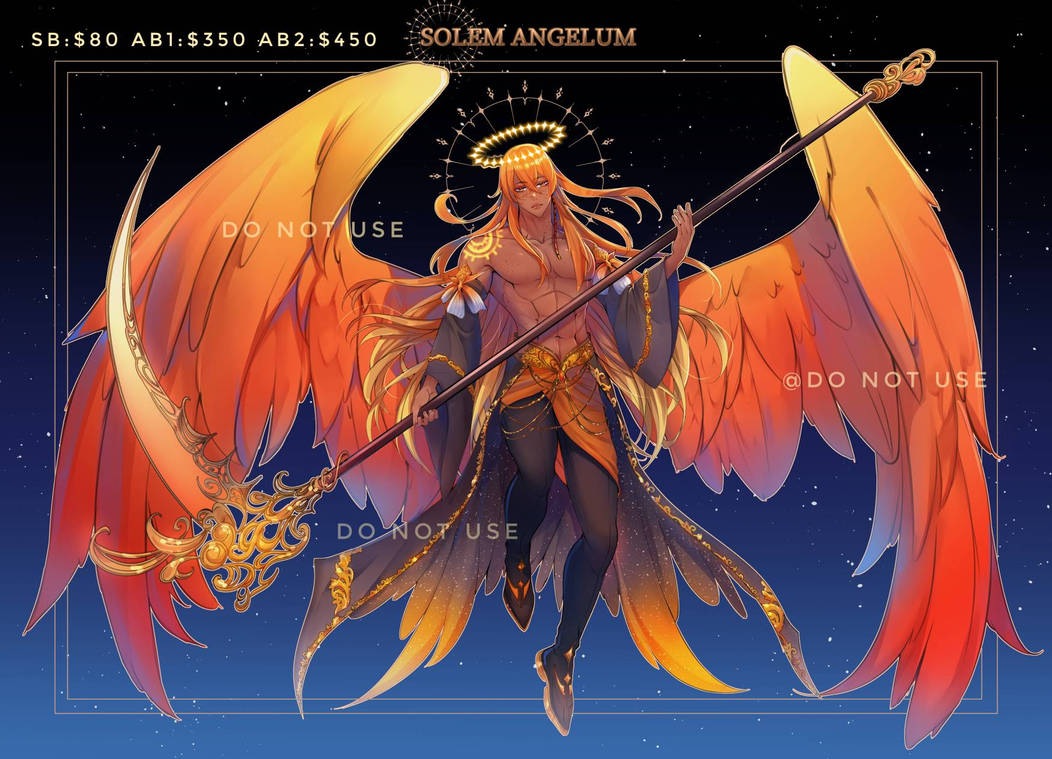 (CLOSED) ANGEL OF THE SUN ADOPTABLE