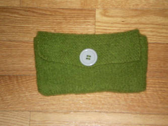 Kelly Green Clutch