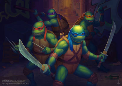 TMNT illustration