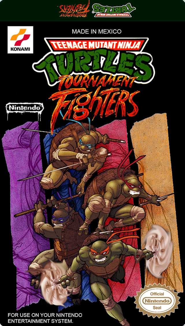 Teenage Mutant Ninja Turtles NES Custom Label by nio107 on ...