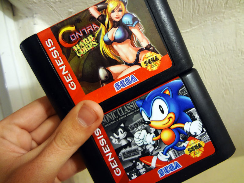Sega Genesis Custom Label Cartridges Nio Ezebeth by nio107 on ...