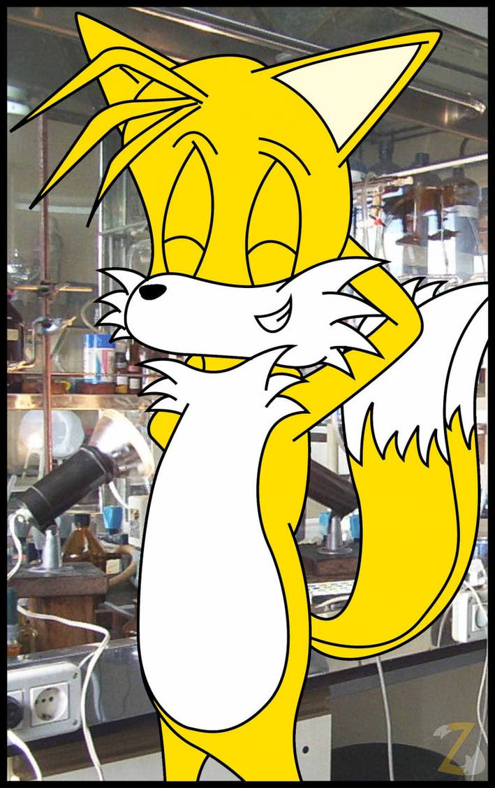 Tails Inventor Fan Art - Tails Miles Prower - At the Lab by Yoshils on DeviantArt