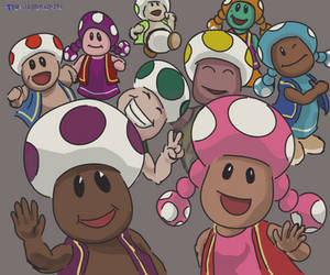 Diverse Toads