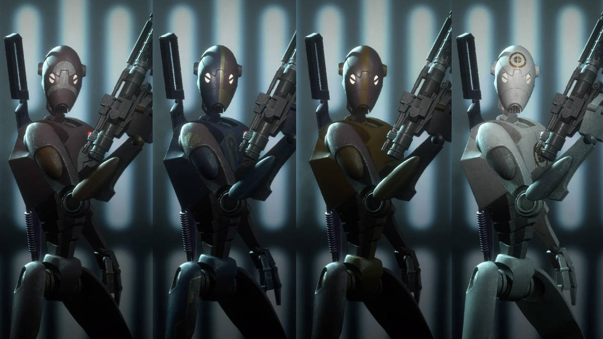 Star Wars Battlefront 2 New Droid Commando Skins by BlueMoh on DeviantArt