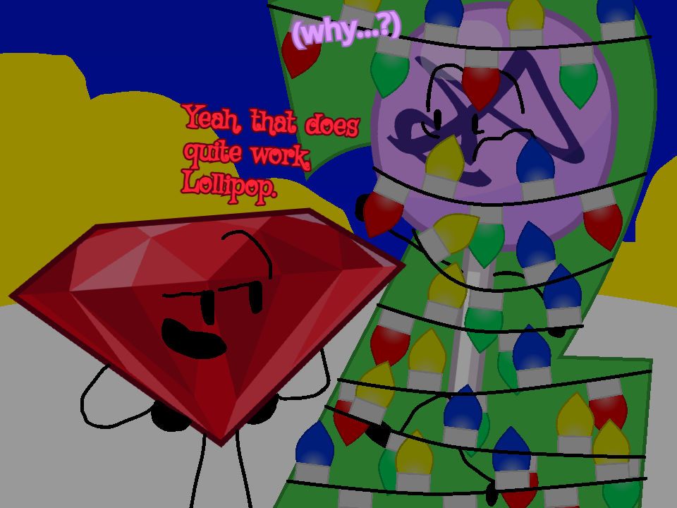 Overreaction of New Years' Lights (BFDI Fanart) by SpikyDangerousFlower ...