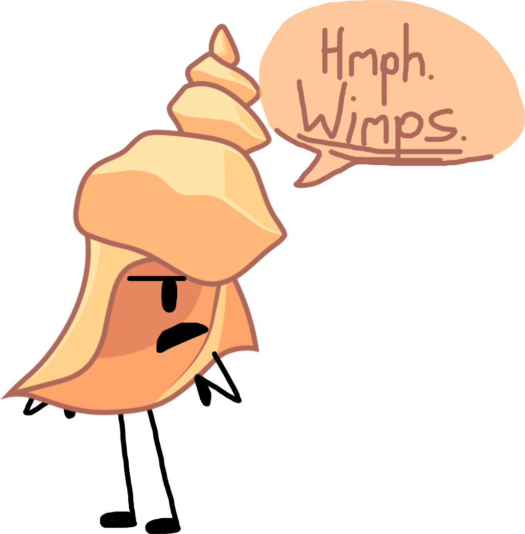 Conch Shell's Canon Personality (BFDI Fanart) by SpikyDangerousFlower ...
