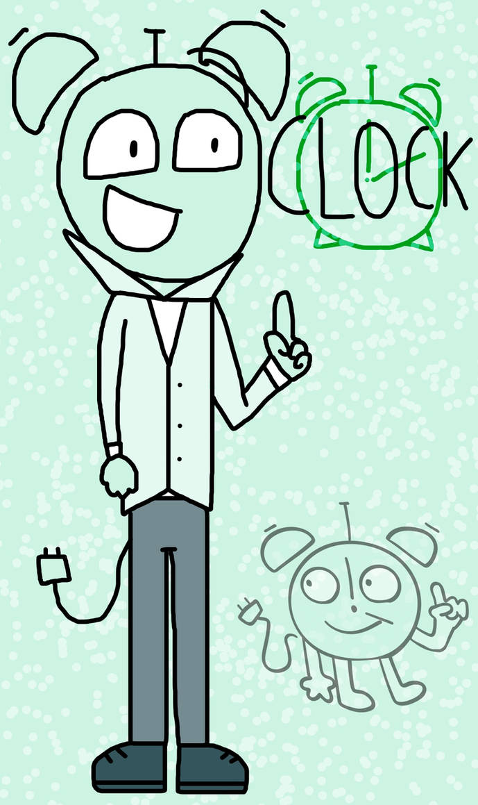 Clock Humanized Humanized Clock (ITFT Fanart) by SpikyDangerousFlower on DeviantArt