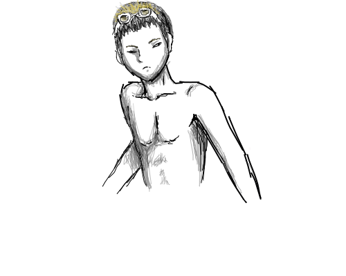 SHOGO - Upper male body sketch