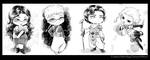 : Commission: Heliossa - chibis : by IreneRoga