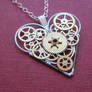 Mechanical Heart Necklace Gravity