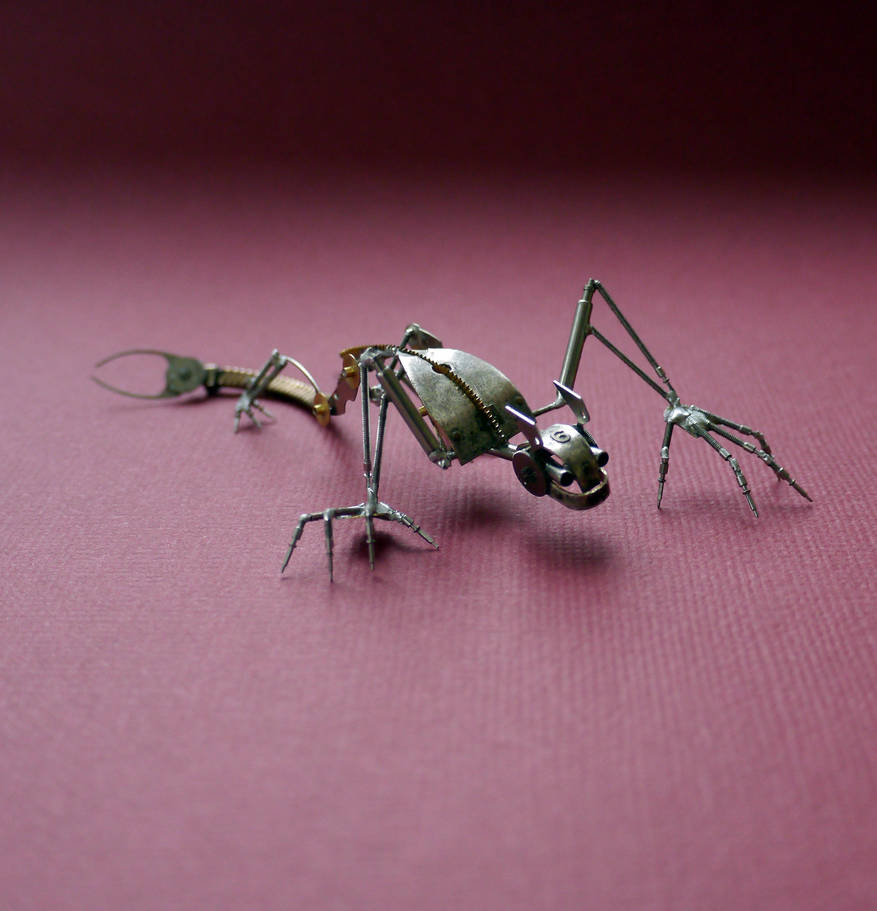 Clockwork Creature Slinker by AMechanicalMind on DeviantArt