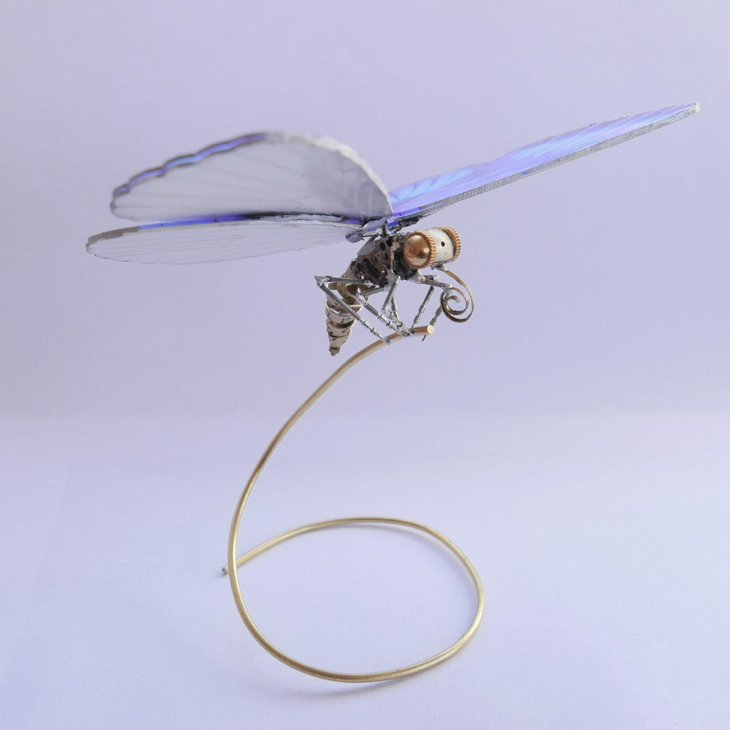 Watch Parts Butterfly with CD wings (body) by AMechanicalMind