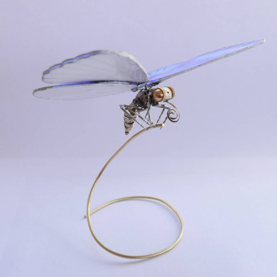 Watch Parts Butterfly with CD wings (body) by AMechanicalMind