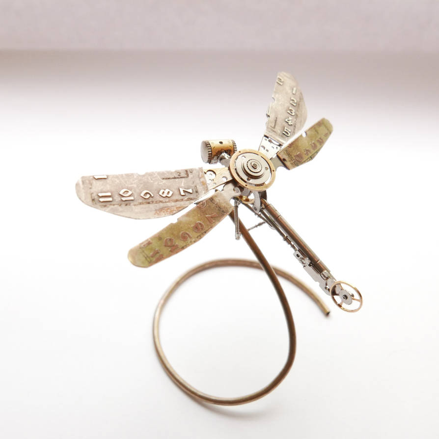 Watch Parts Dragonfly No 25 by AMechanicalMind