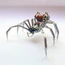 Watch Parts and Recycled Wire Spider No 92