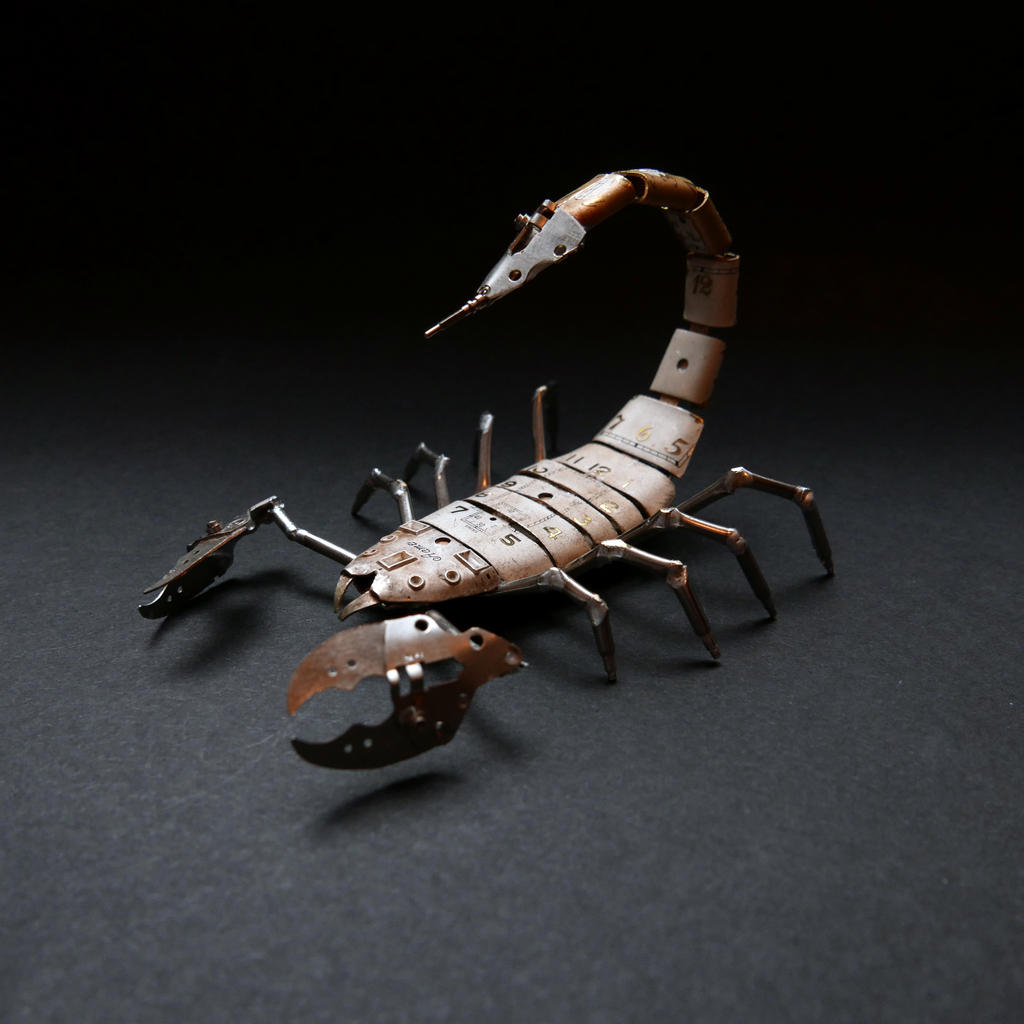 Watch Parts Scorpion No 13 by AMechanicalMind