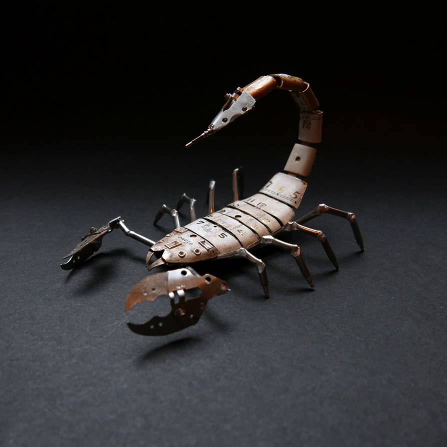 Watch Parts Scorpion No 13 by AMechanicalMind