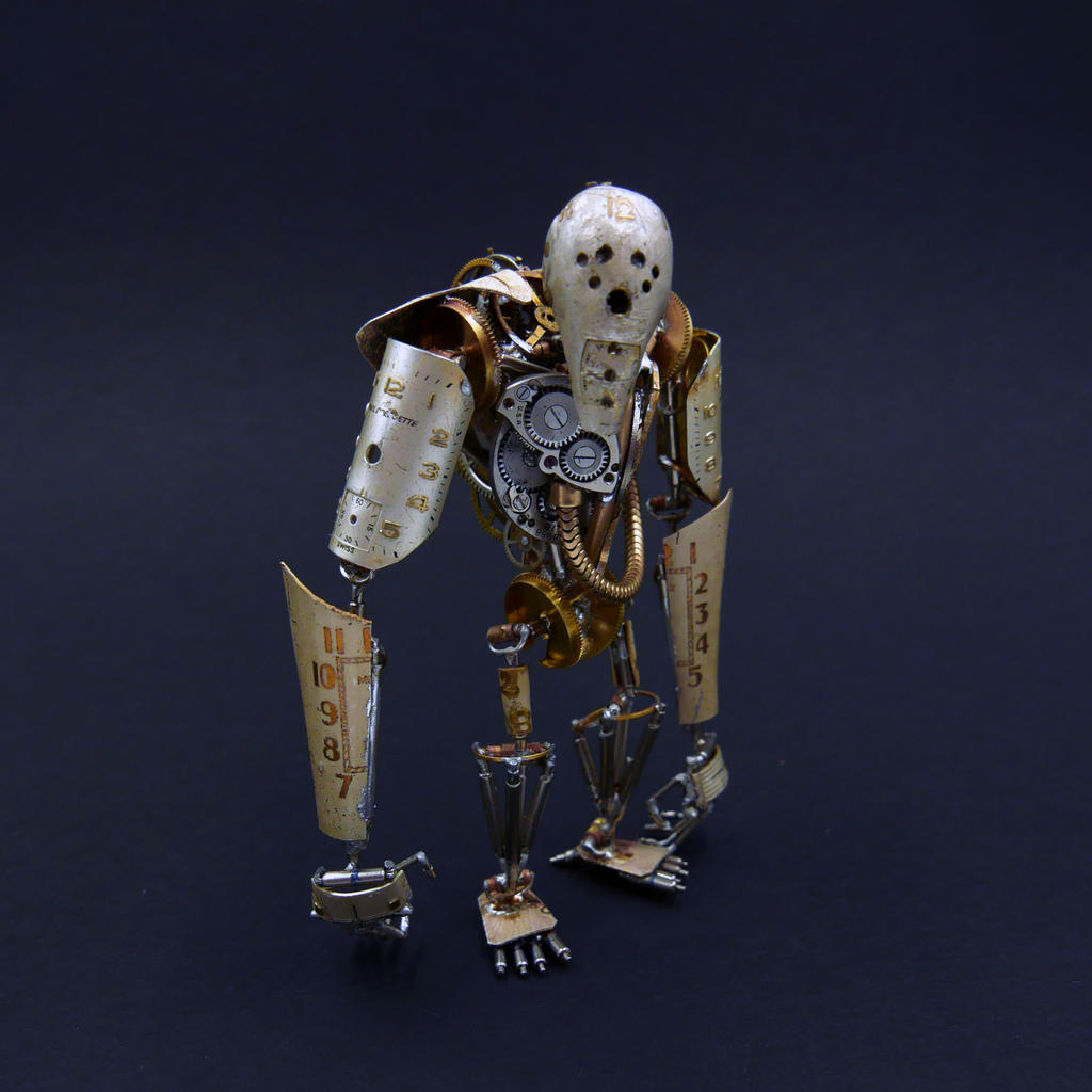Watch Parts Creature 'Greeper' by AMechanicalMind