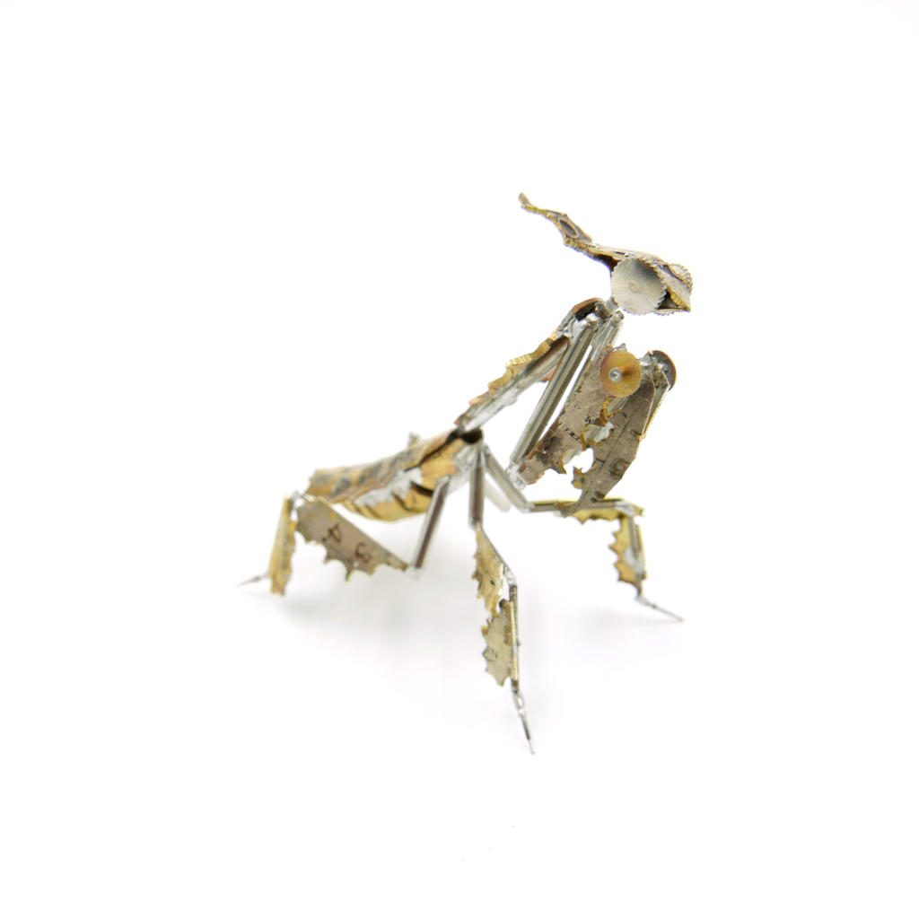 Watch Parts Praying Mantis 53 Ghost Mantis 3 by AMechanicalMind
