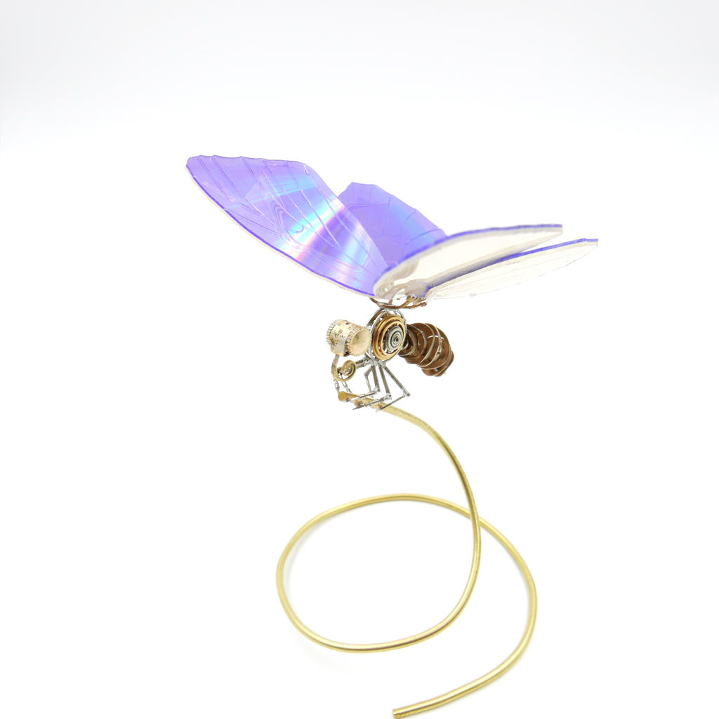 Watch Parts, DVD Winged Butterfly No 5 by AMechanicalMind