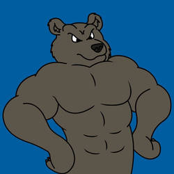 octoBEAR 2022 DAY 26 - BEEFCAKE