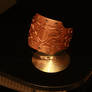 Copper filigree bangle