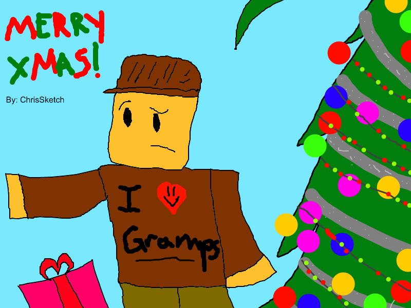 A Very Roblox Christmas By Sketchchris On Deviantart - 