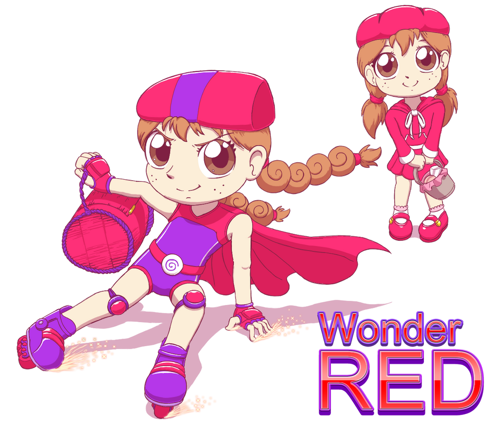 Wonder Red Letters Deviantart Wonder RED by KawaiiP360 on DeviantArt