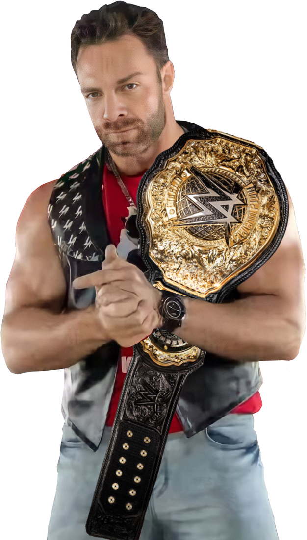 LA Knight World Heavyweight Champion Render by Kahdin on DeviantArt