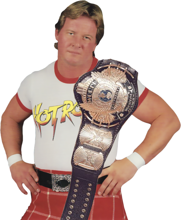 Rowdy Roddy Piper WWF Champion Render by Kahdin on DeviantArt