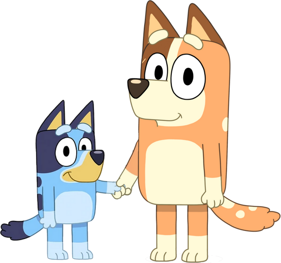 Chilly Blu Bluey And Chilli Custom Render by Kahdin on DeviantArt