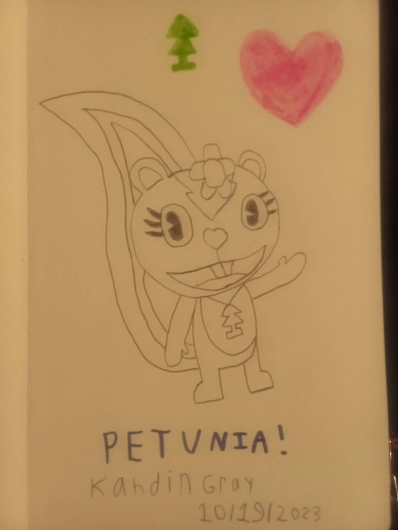 Petunia Sketch by Kahdin on DeviantArt
