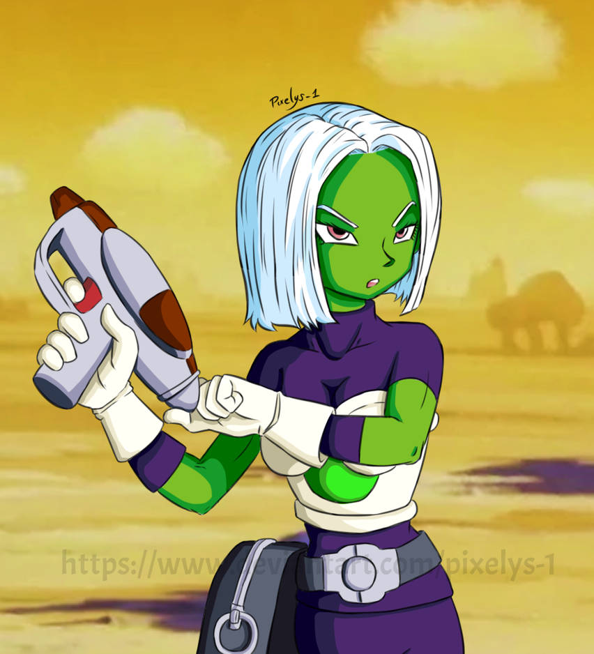 Cheelai V2 - DBZ colors by AnthonyRavallot on DeviantArt