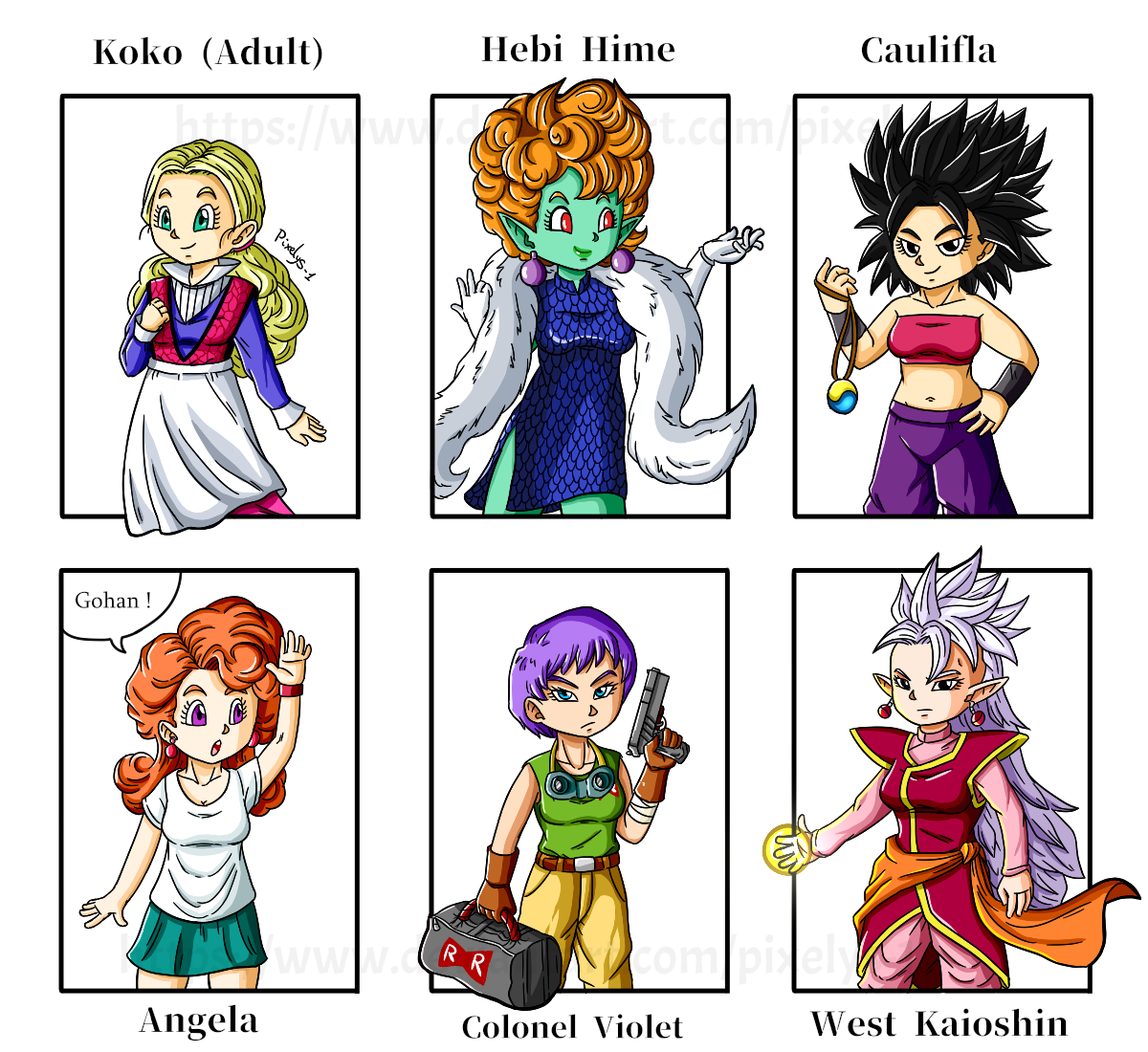 Dragonball Girls 3 By Pixelys 1 On Deviantart Dragonball Girls 3 By Pixelys 1 On Deviantart
